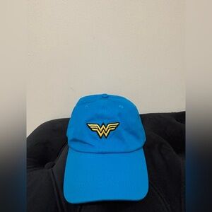 Wonder women Blue and Gold Cap